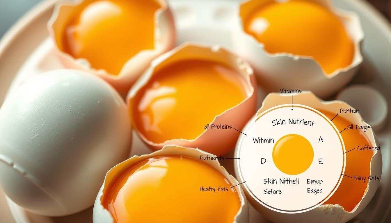 are eggs good for the skin