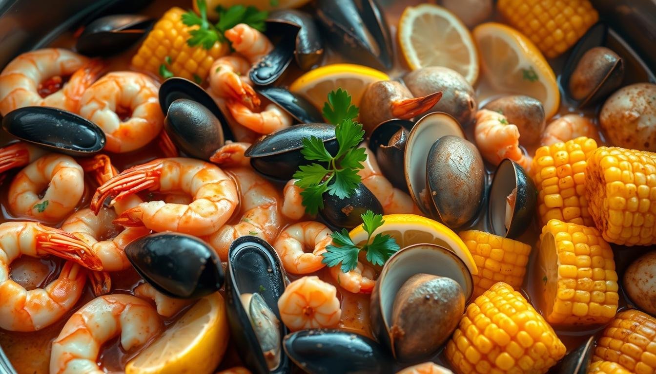 are seafood boil healthy