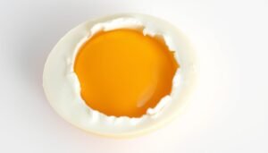 how many calories in a boiled egg without yolk