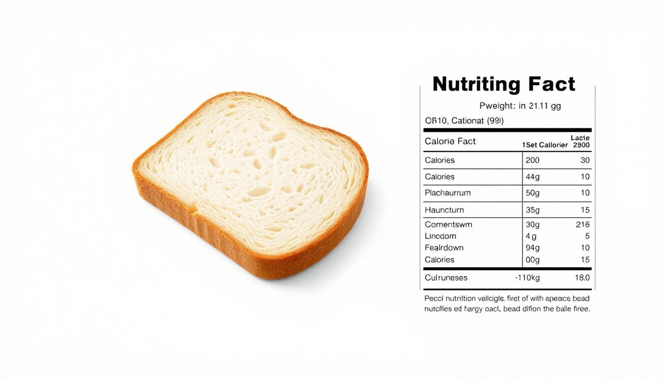 how many grams are in a slice of bread
