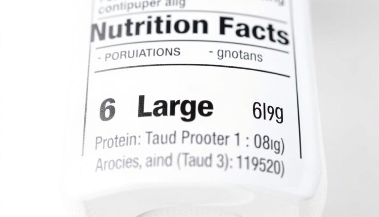 how many grams of protein in 6 eggs