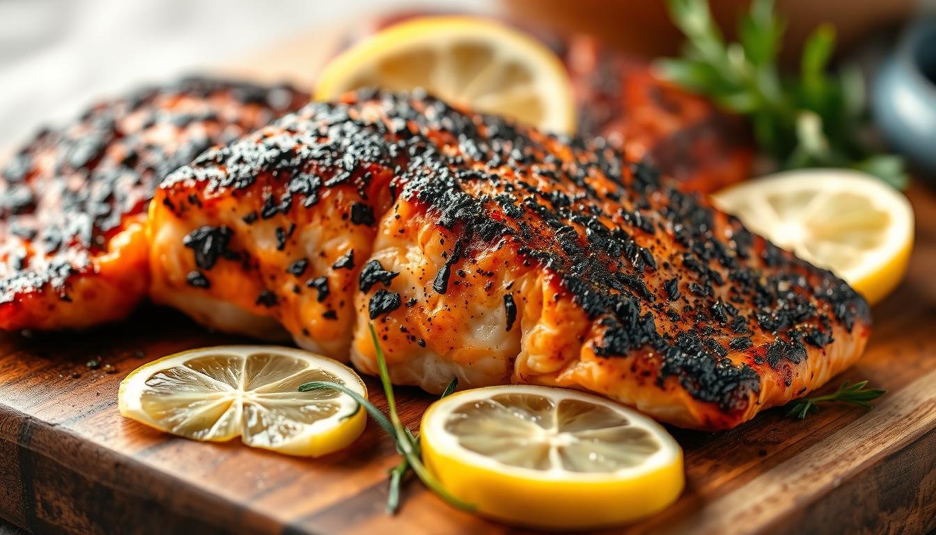 is blackened salmon healthy